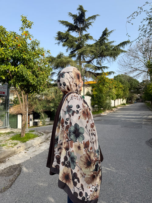 Bloom Şal Kahve