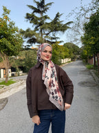 Bloom Şal Vizon