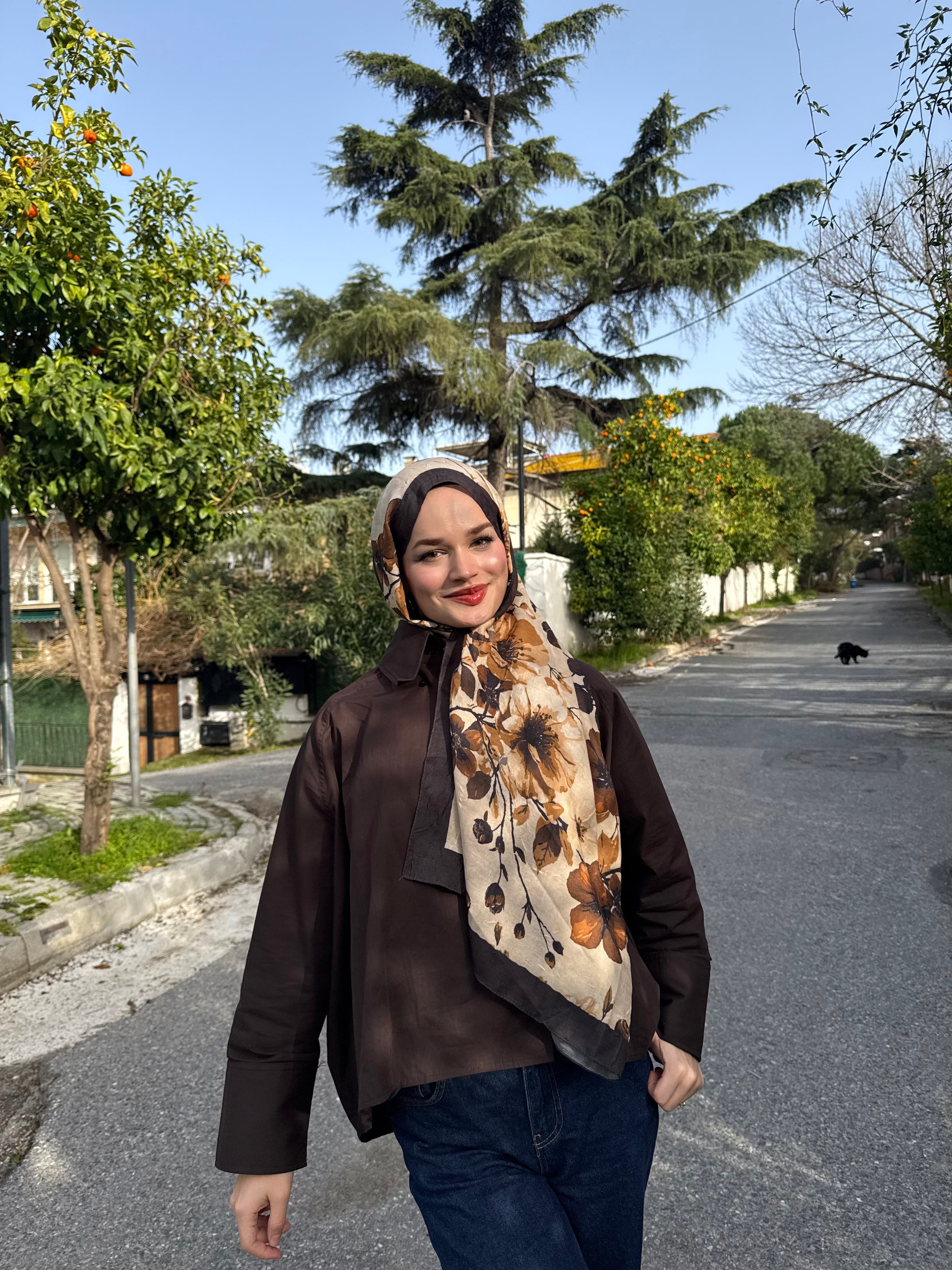 Bloom Şal Acı Kahve