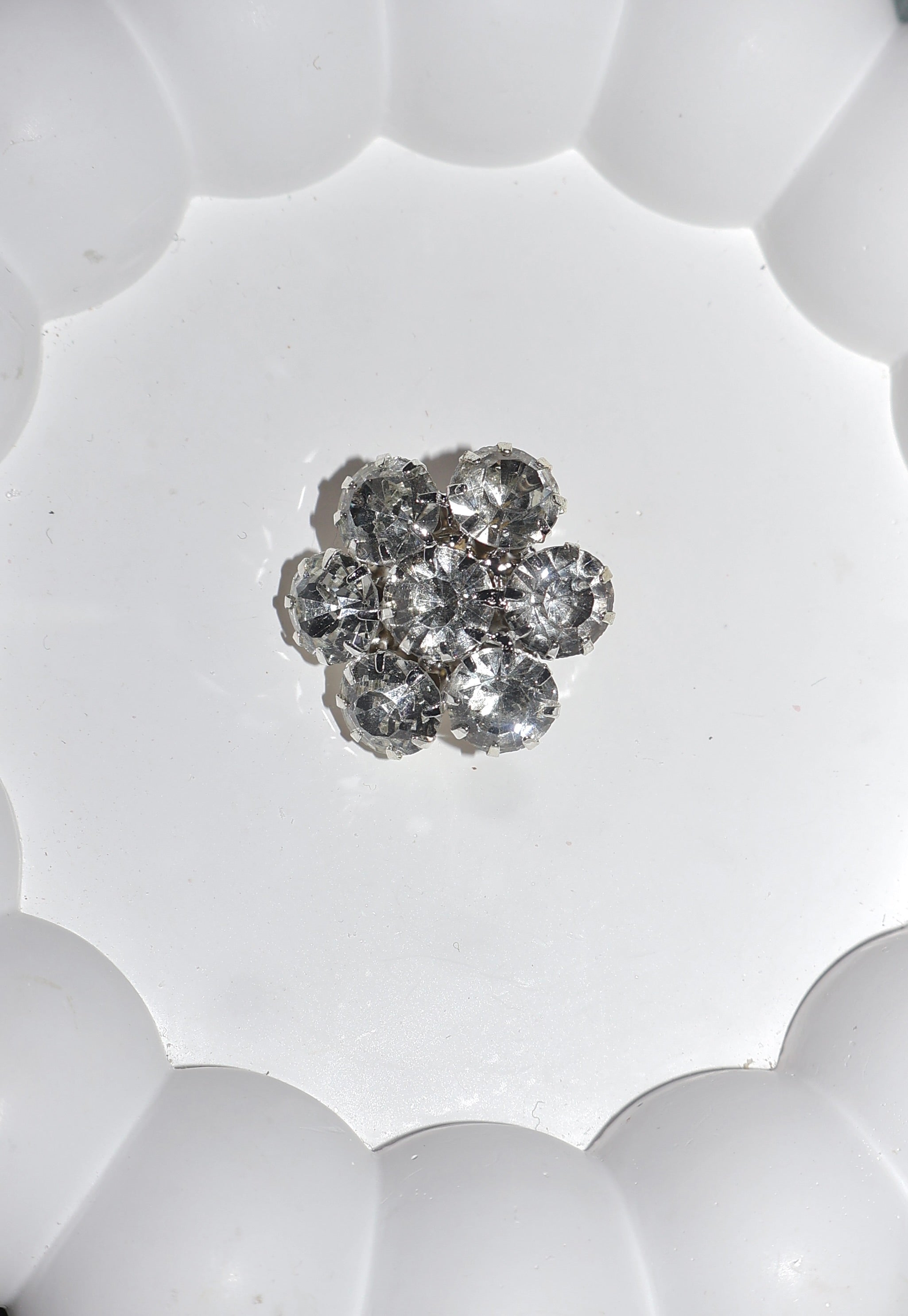 Çiçek Silver Broş