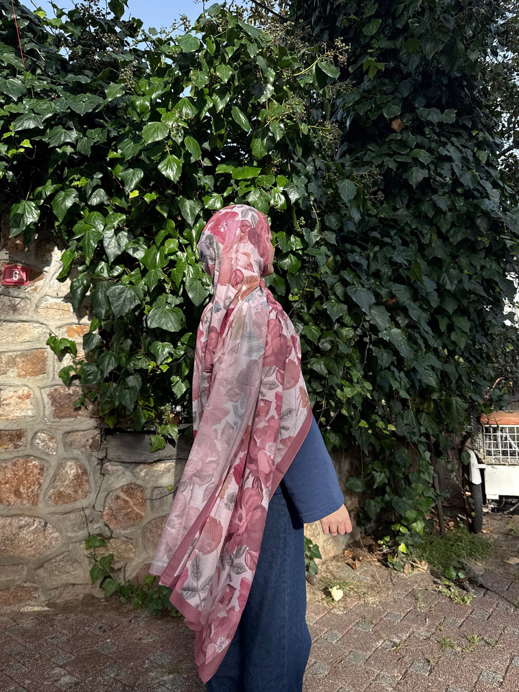 Pamuk Koza Şal Pembe Rüya