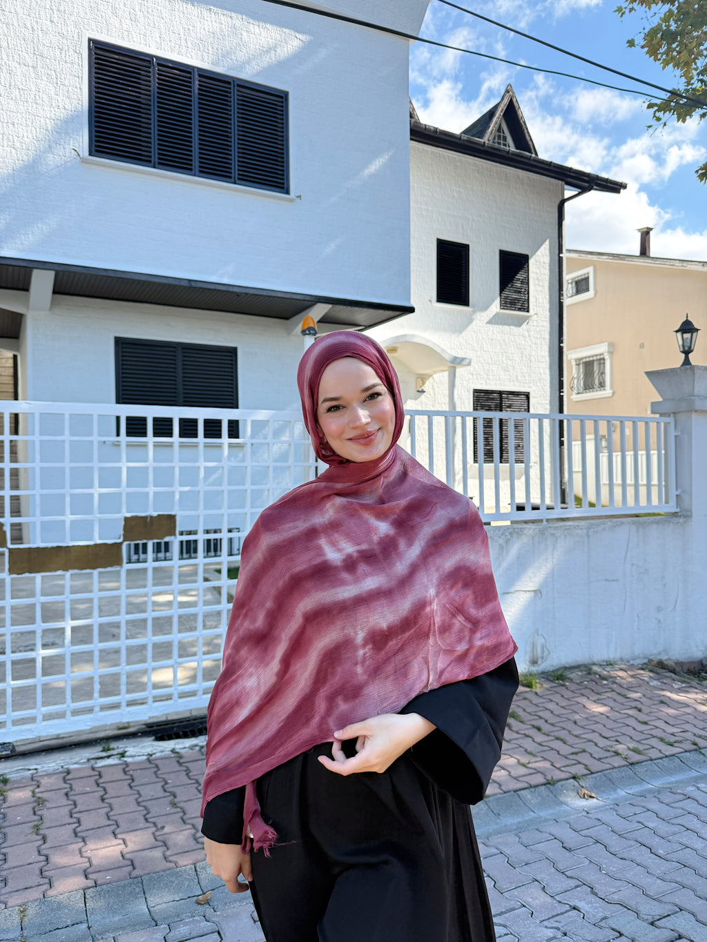 Aura Modal Şal – Blush