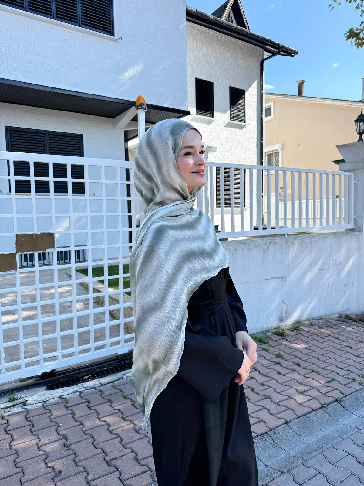 Aura Modal Şal – Adaçayı