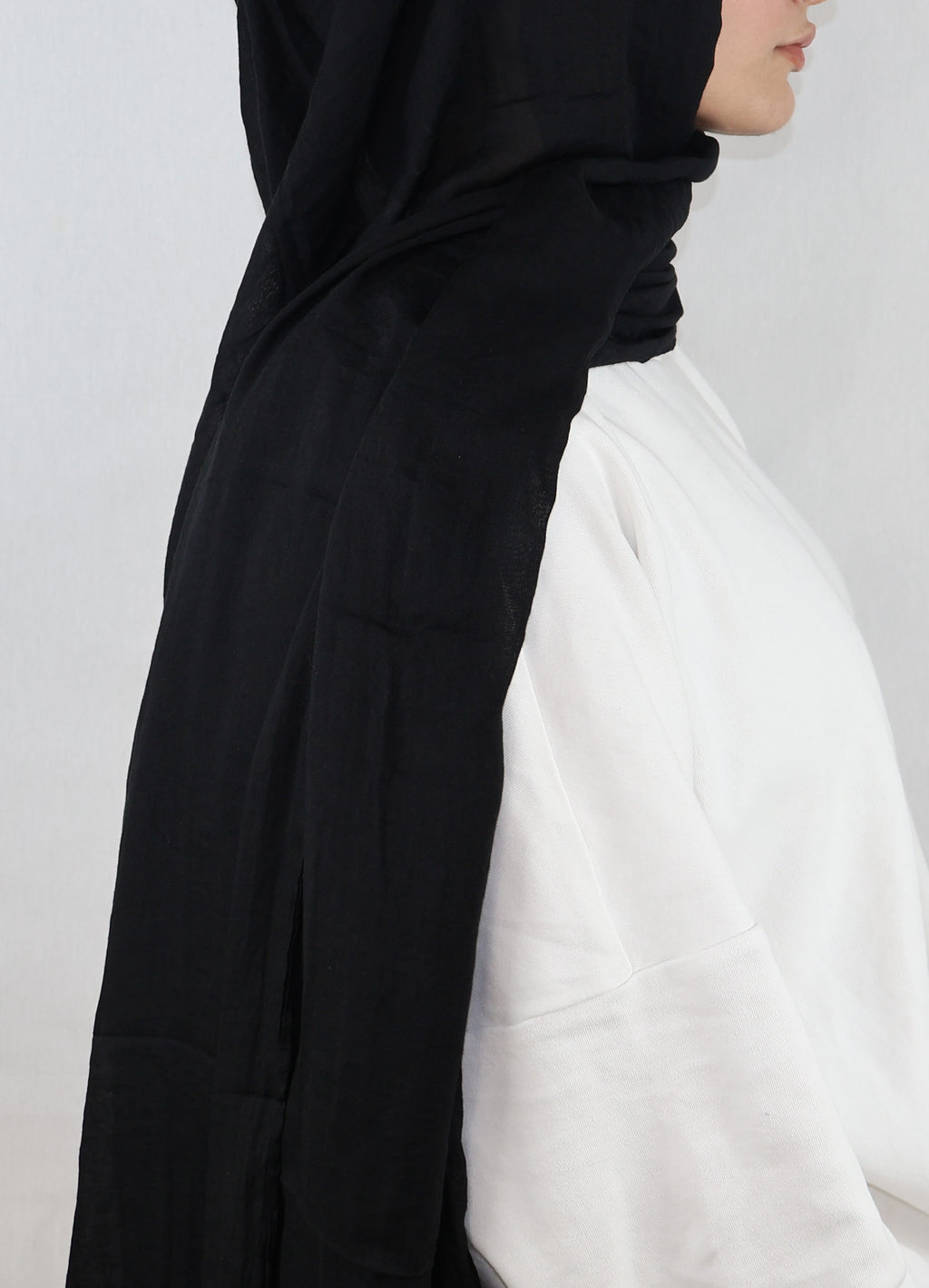 Soft Pamuk Şal Siyah