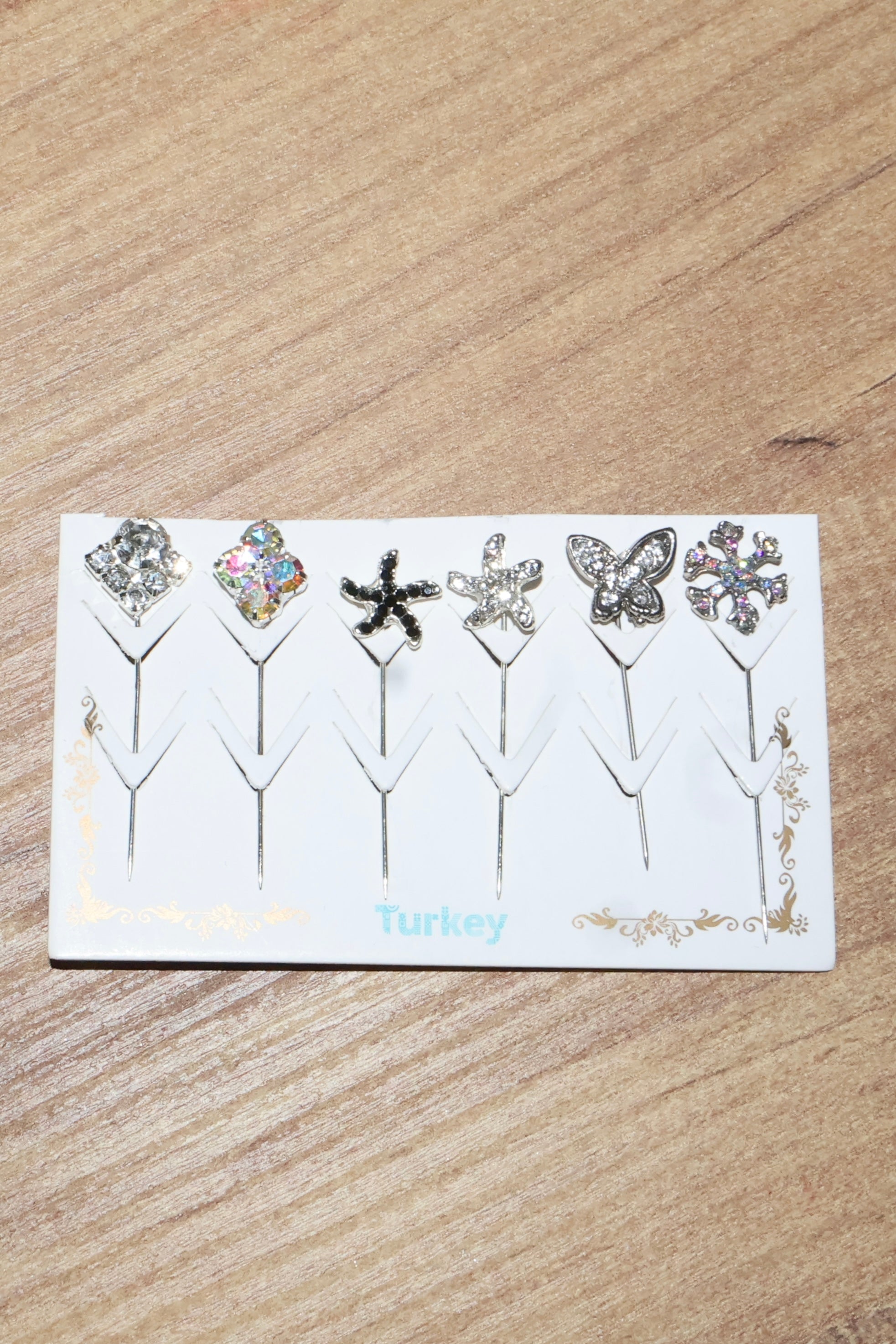 Süslü İğne 6'lı- 1