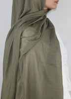 Soft Pamuk Şal Haki