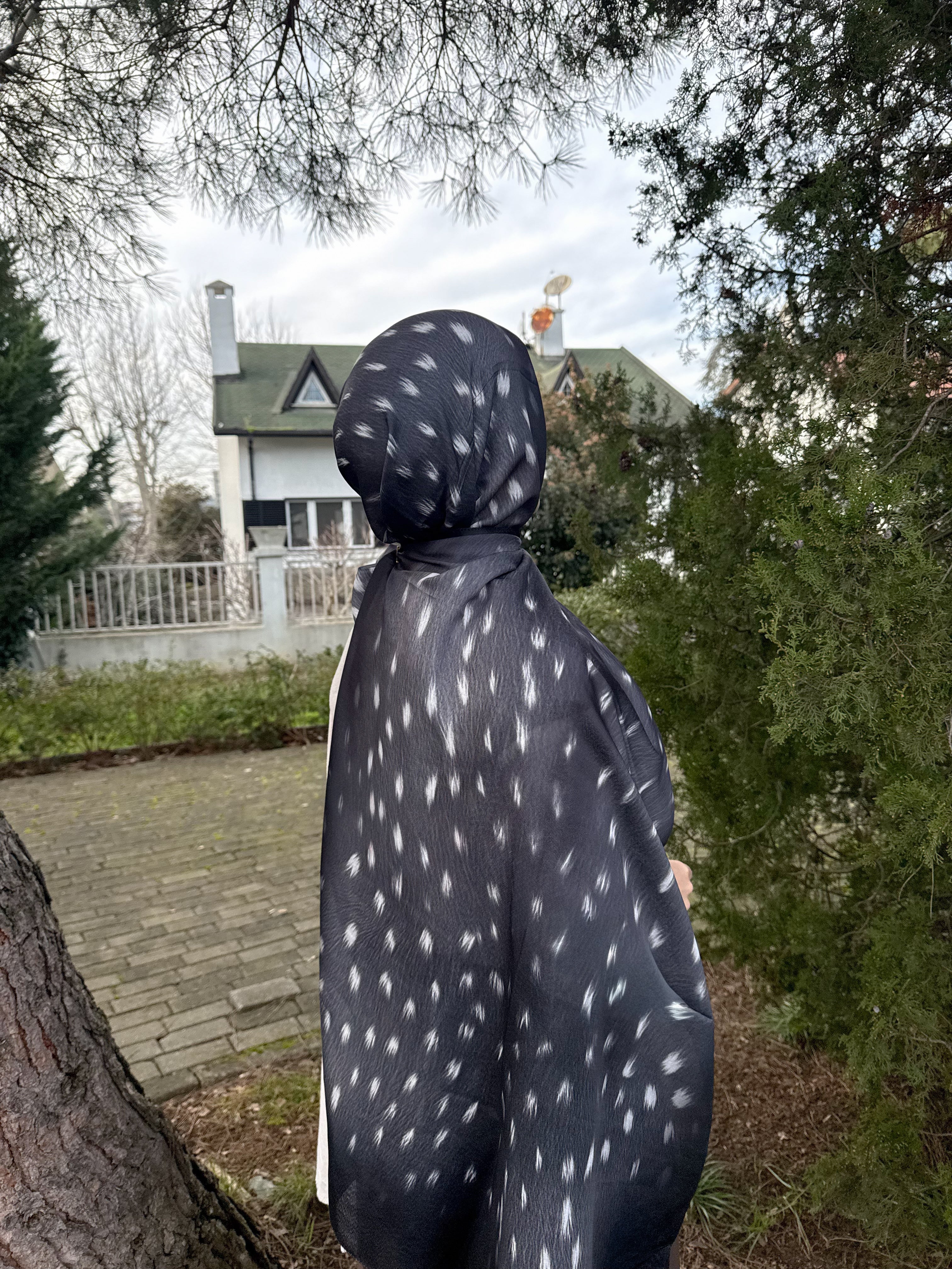 Bambelia Şal- İnci- ön sipariş