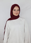 Soft Pamuk Şal Bordo