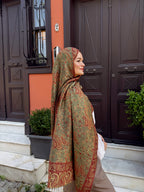 Cashmere Şal- Fıstık