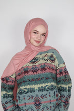 Luxe Penye Şal- Pudra Penye