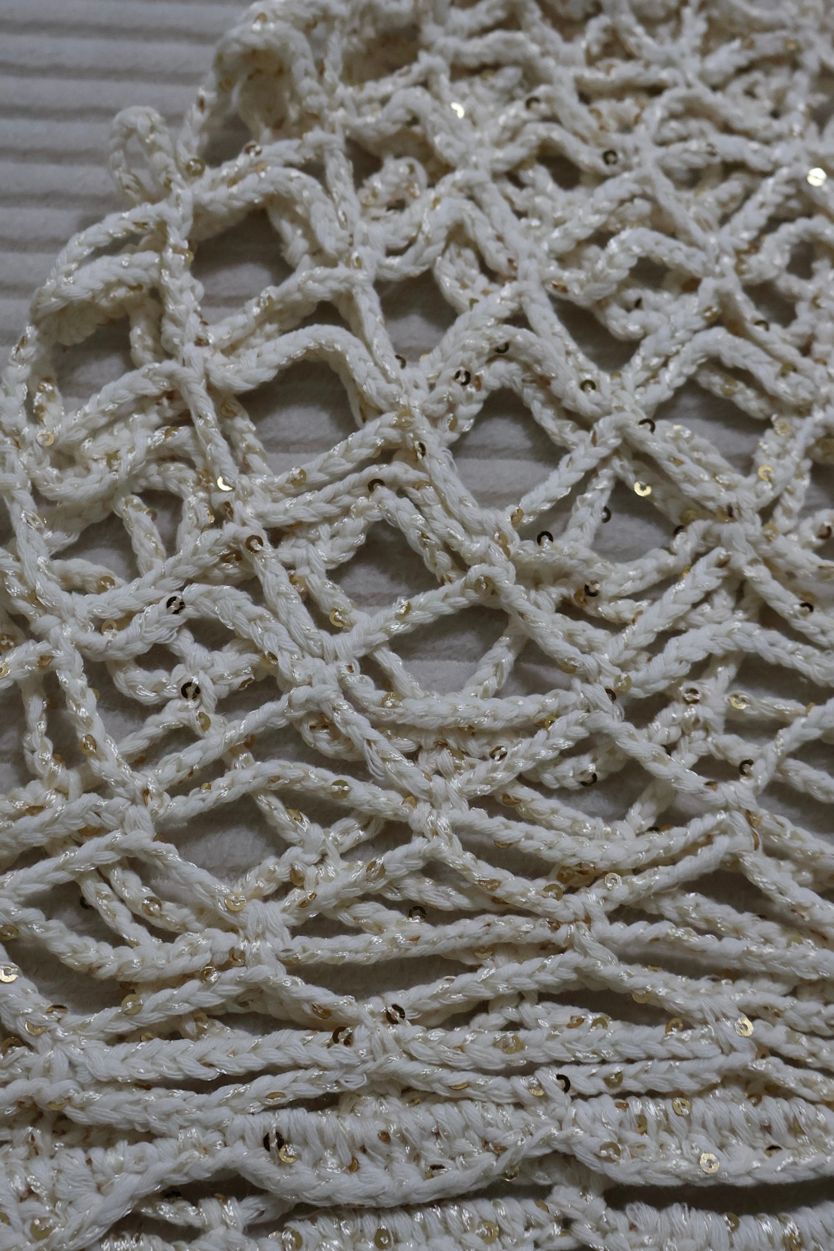 File Şapka- Açık Krem