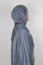 Luxe Penye Şal- Koyu Gri