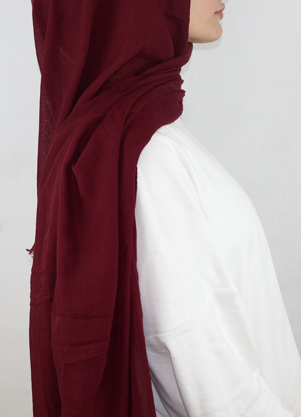 Soft Pamuk Şal Bordo