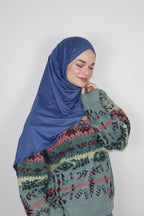 Luxe Penye Şal- İndigo