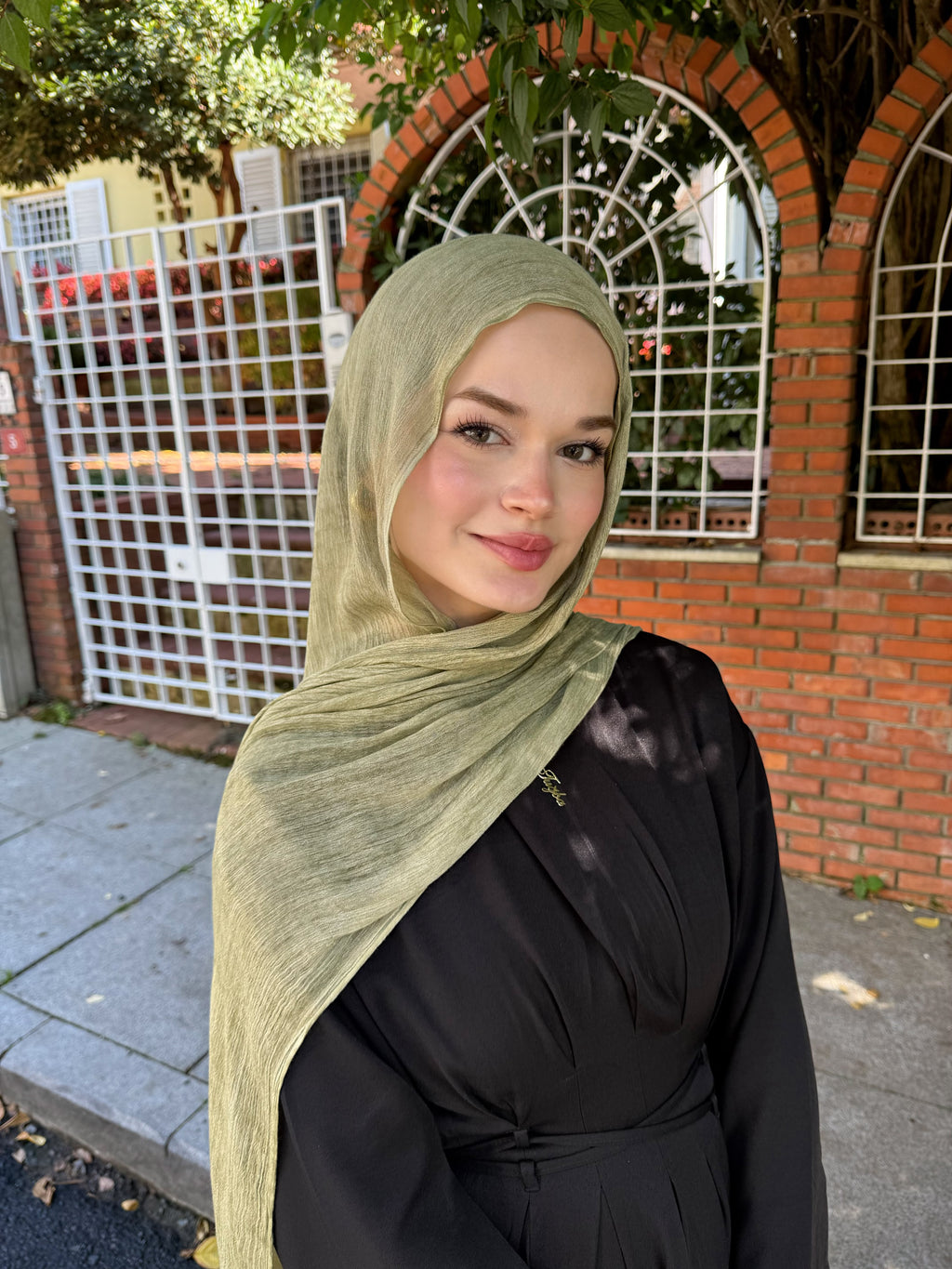 Aura Modal Şal – Olive