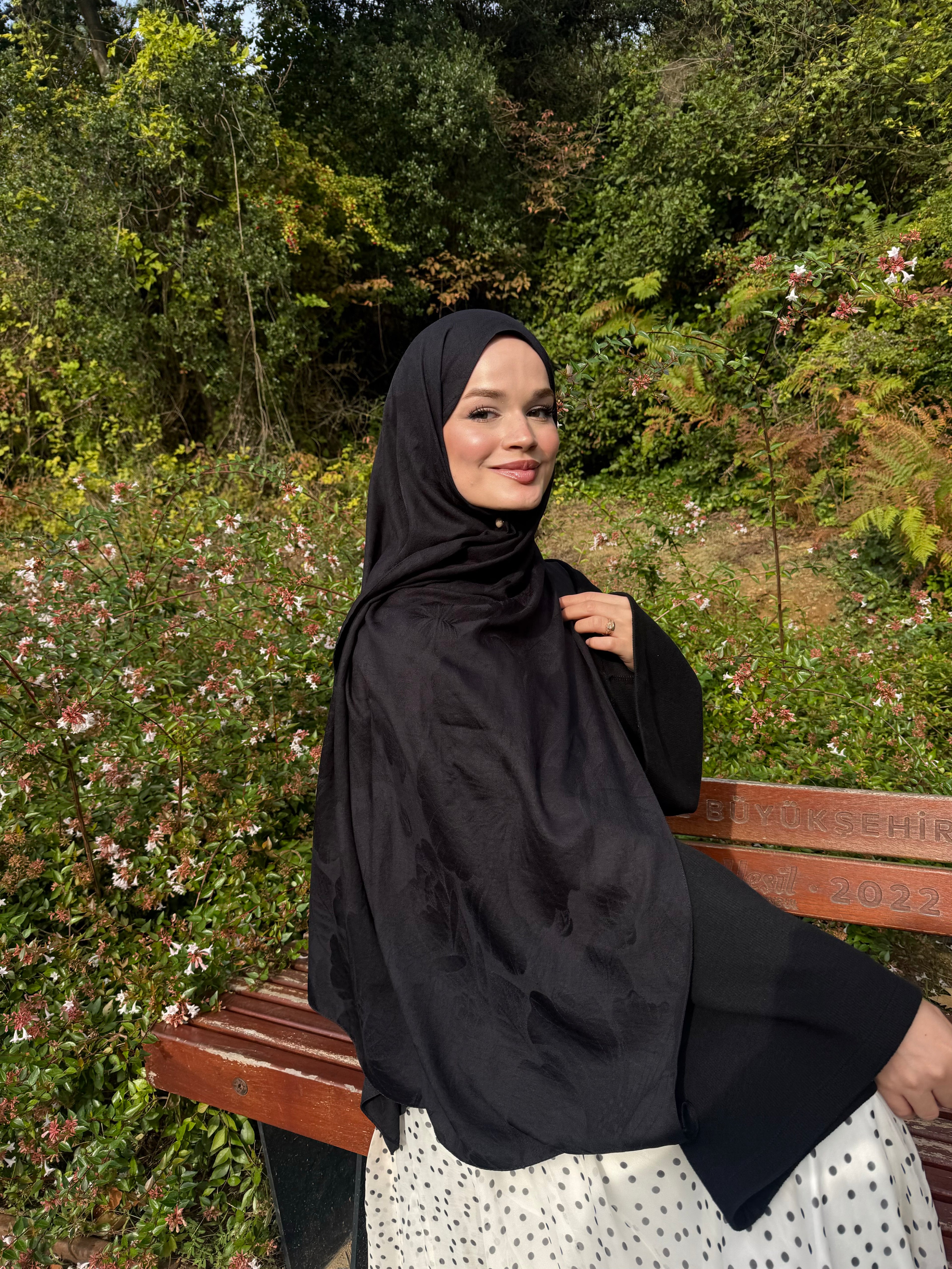 Jakar Şal- Siyah