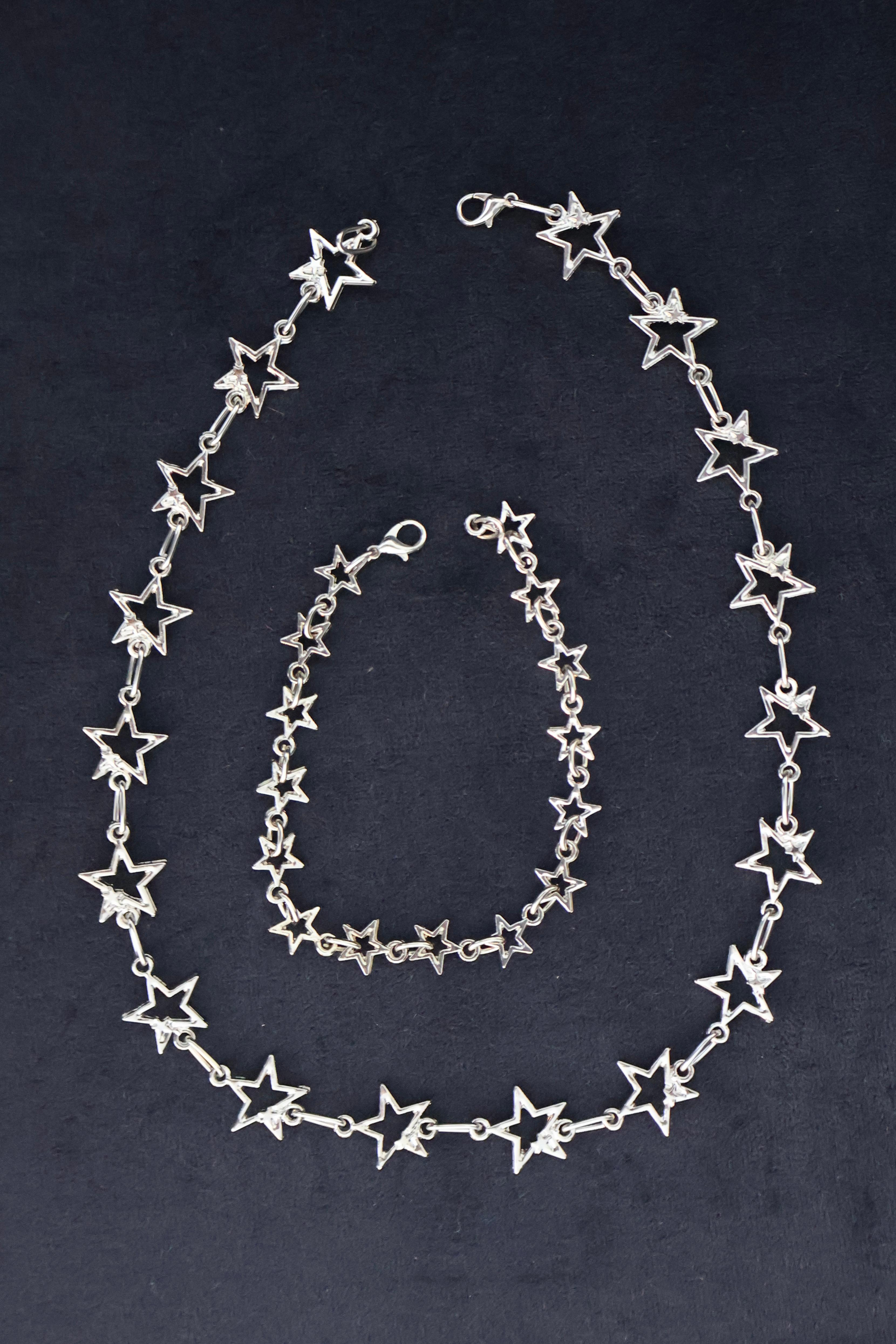 Yıldız Set Kolye Bileklik