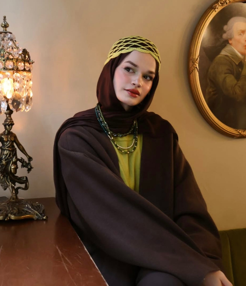 File Şapka- Tatlı Yeşil