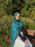Cashmere- Aqua / Kaşmir Şal