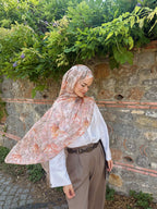 Soft Garden Şal- Peach