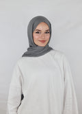 Soft Pamuk Şal Koyu Gri