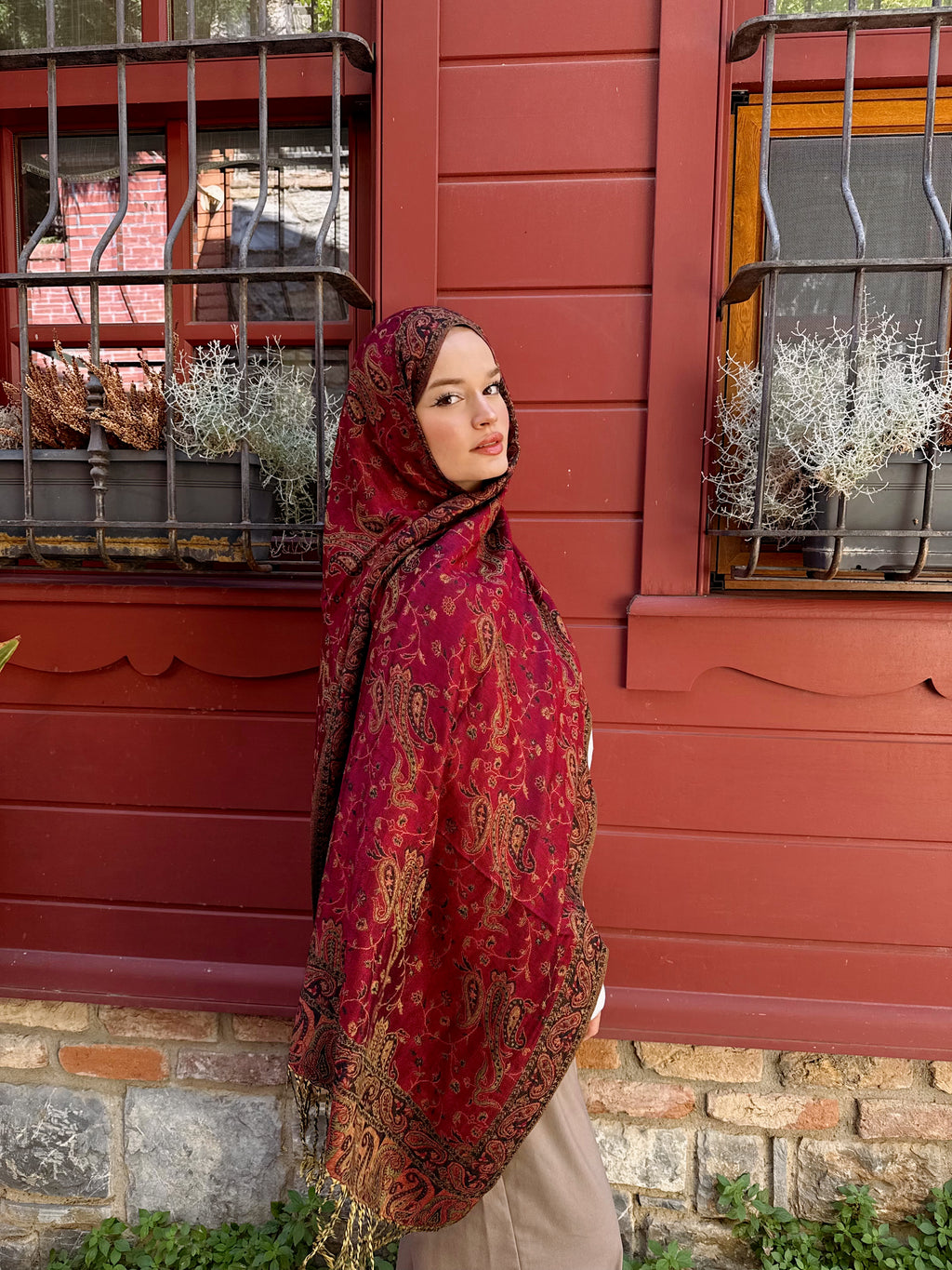Cashmere Şal- Kadife