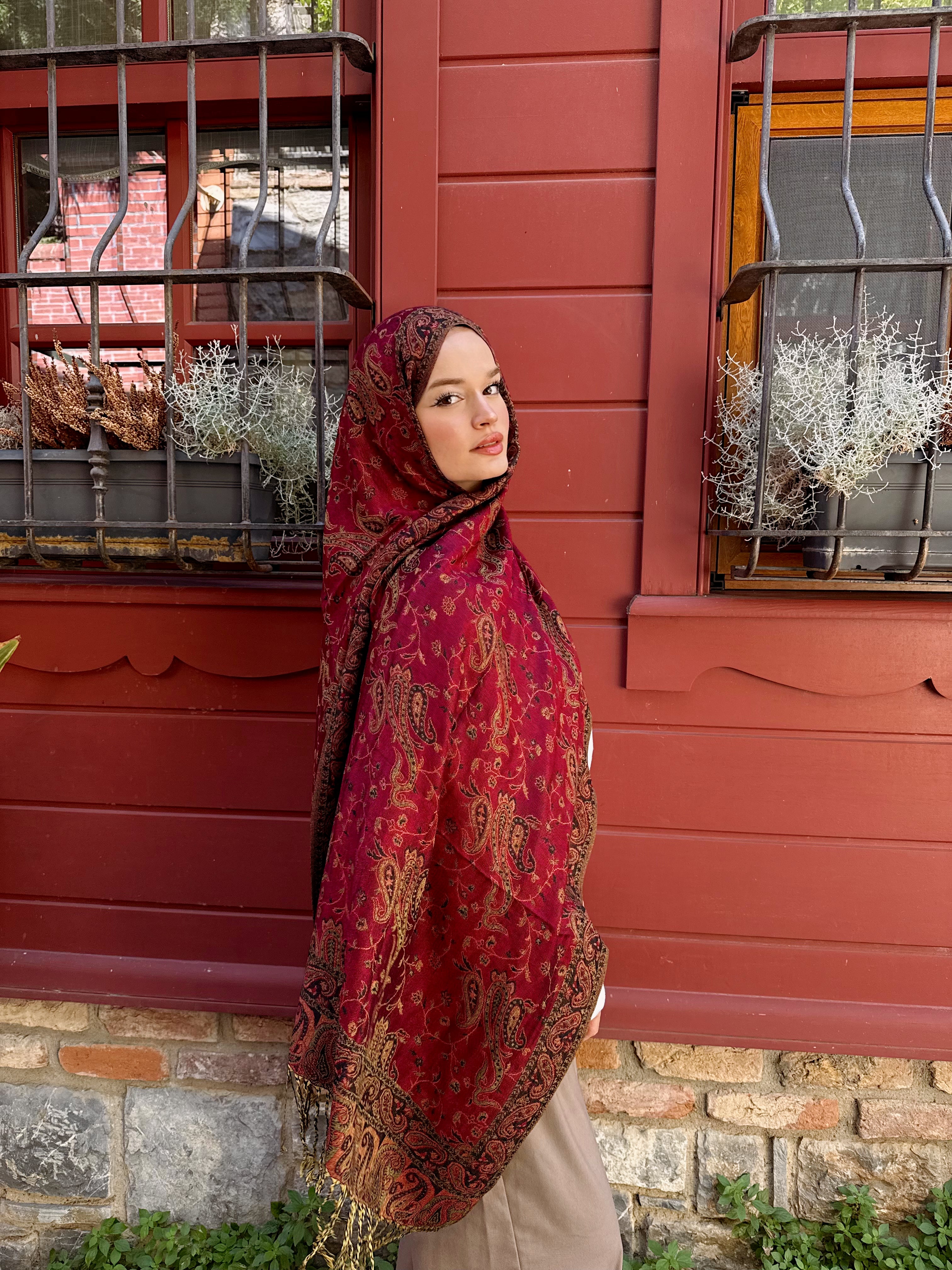 Cashmere Şal- Kadife