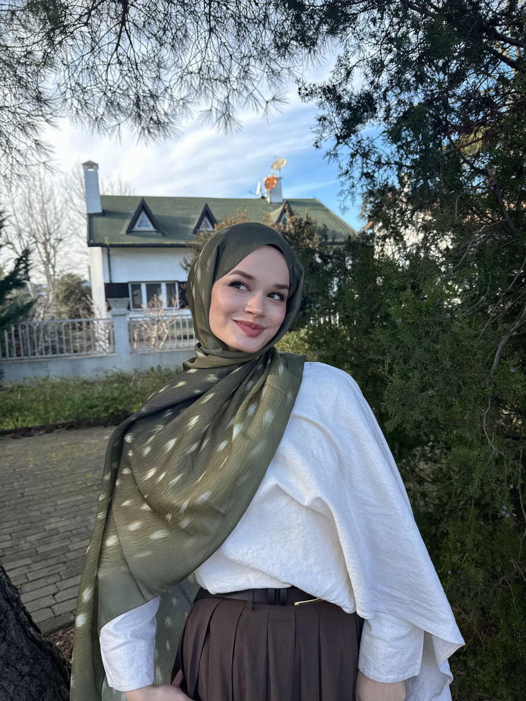 Bambelia Şal- Forest- ön sipariş