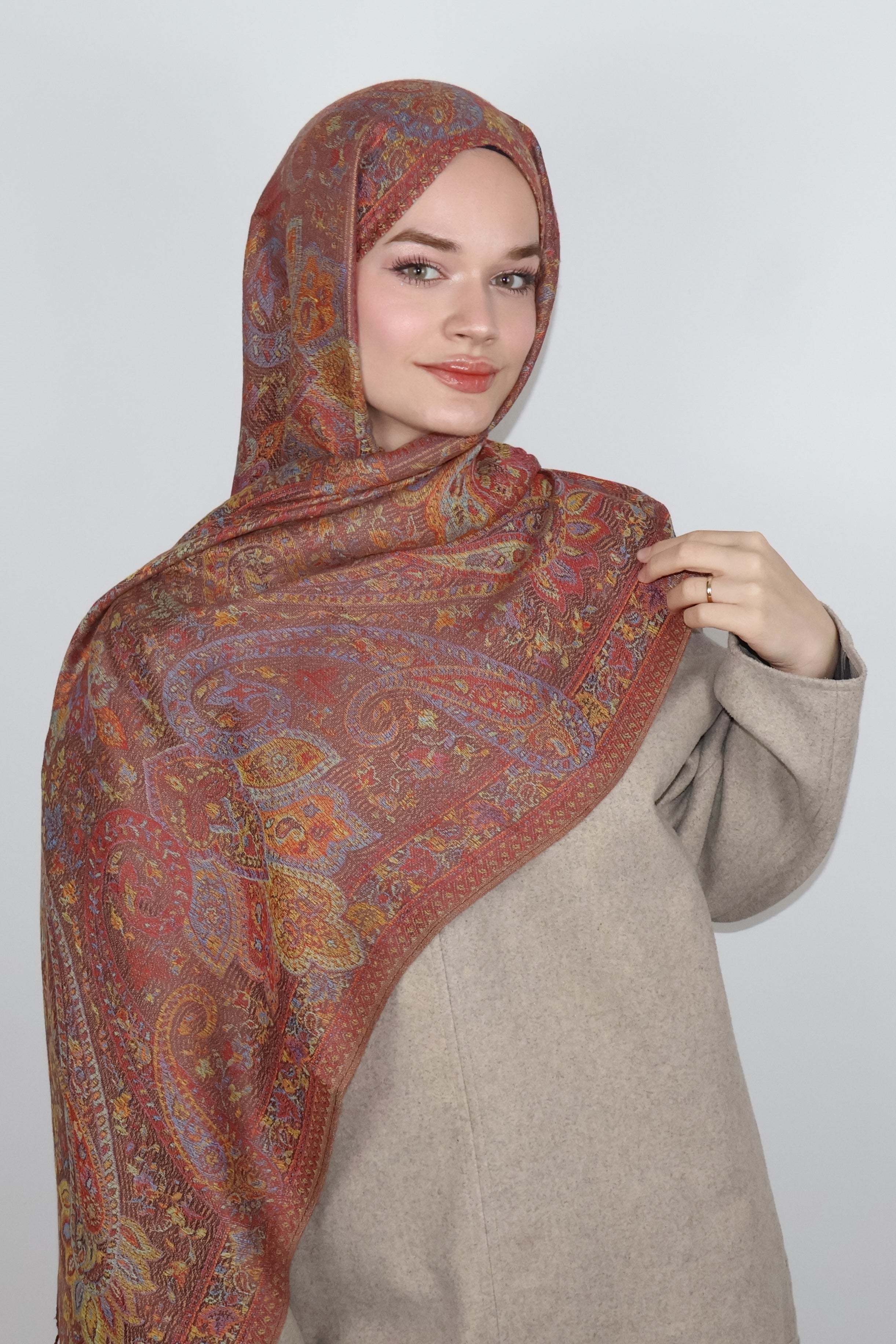 Pashmina Şal- Dubai Çikolatası