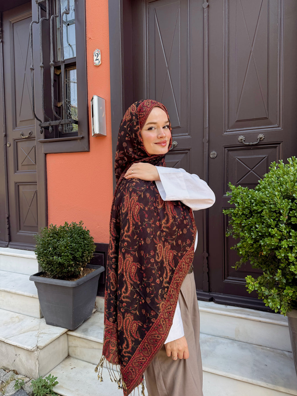 Cashmere Şal- Kor