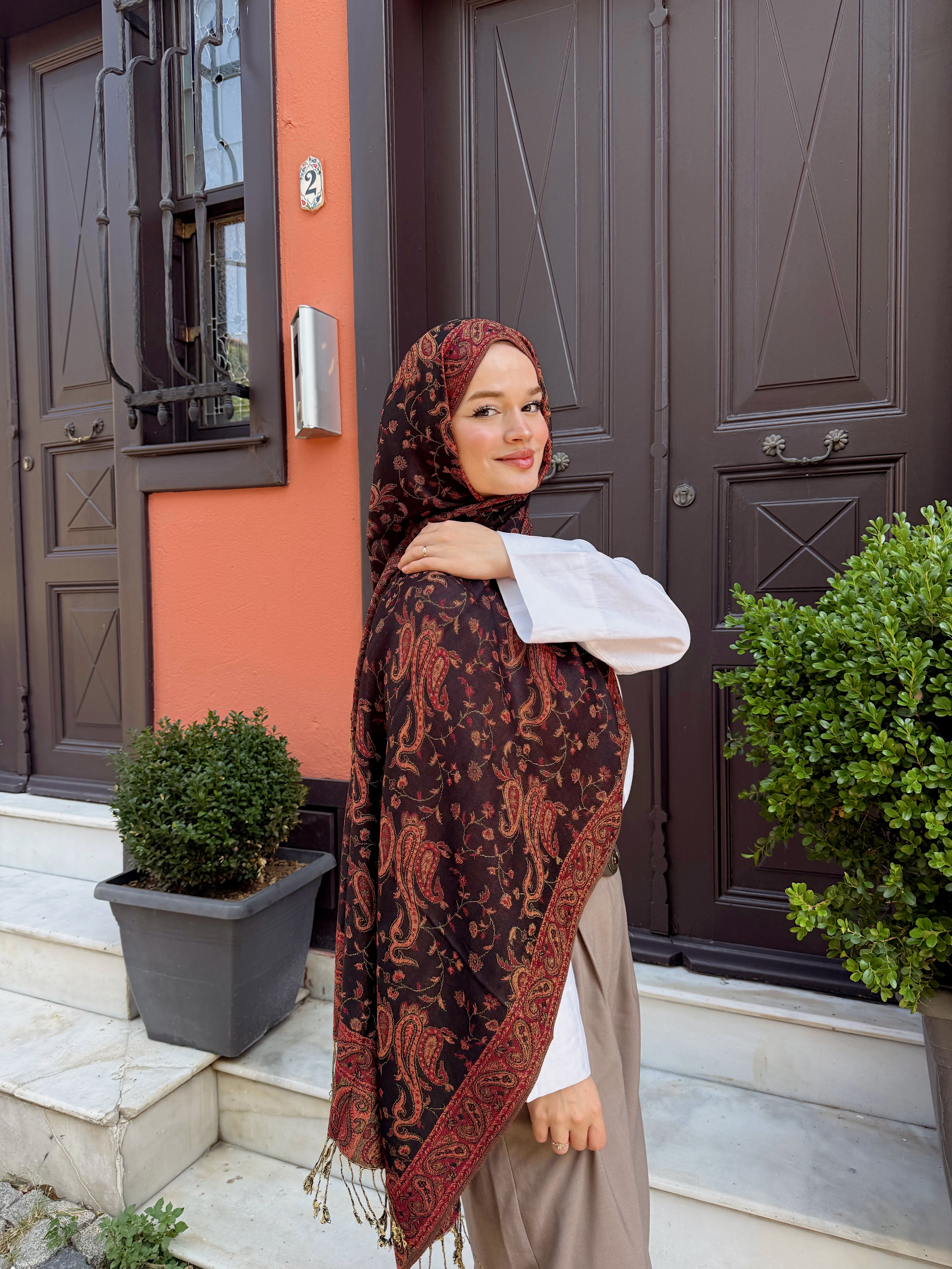 Cashmere Şal- Kor