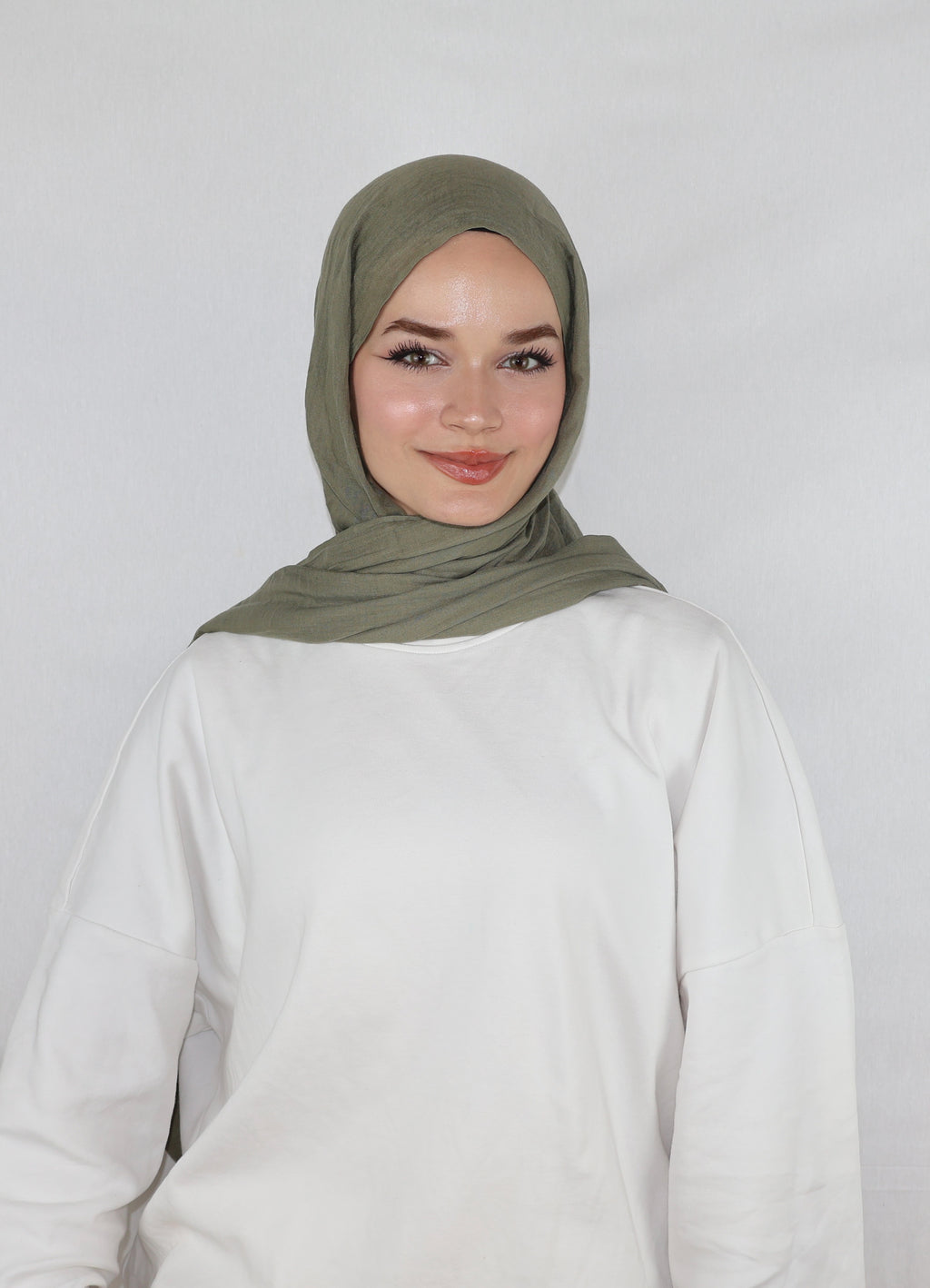 Soft Pamuk Şal Haki