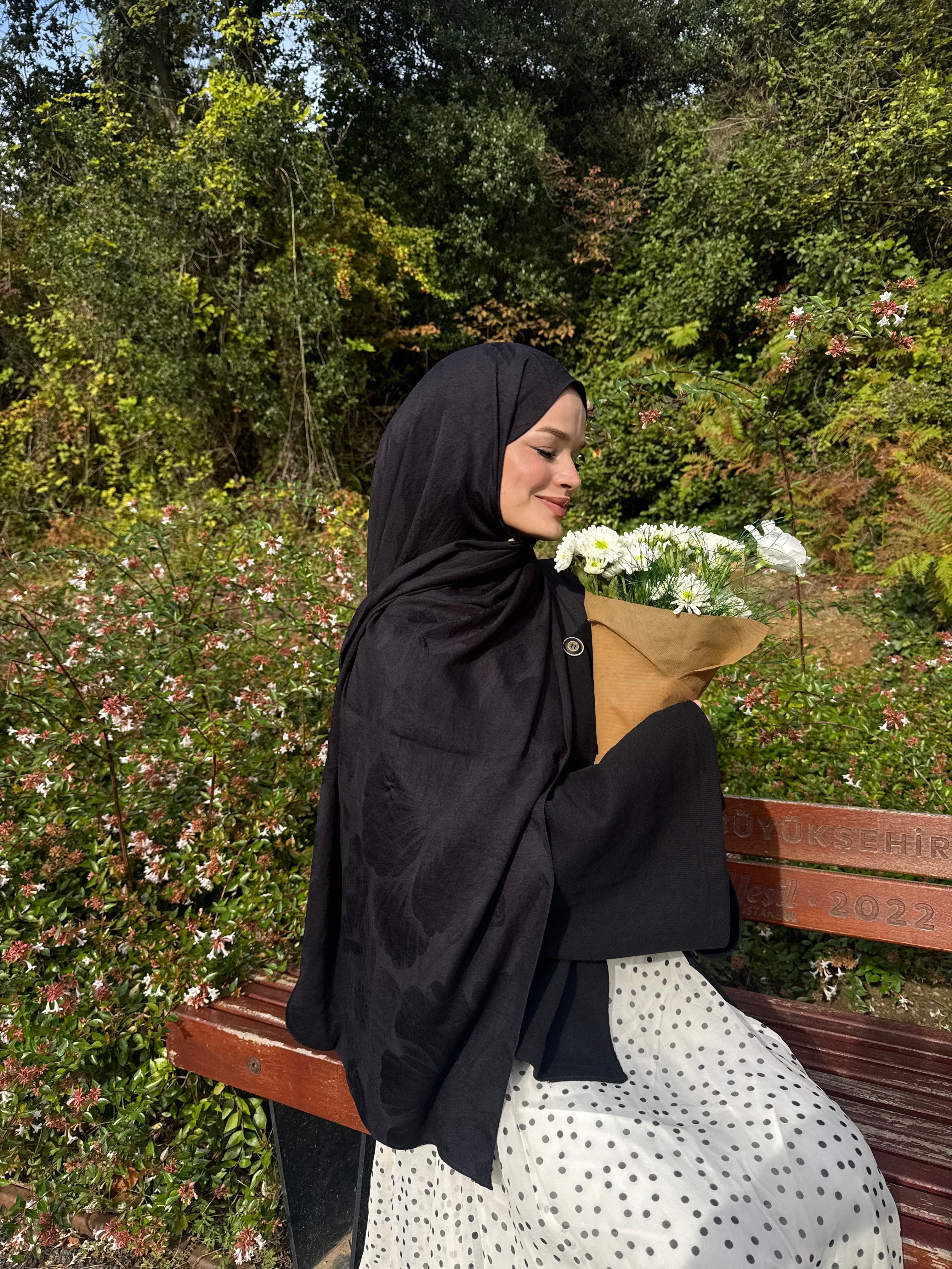 Jakar Şal- Siyah