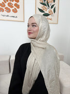 Jakar Şal- Ekru