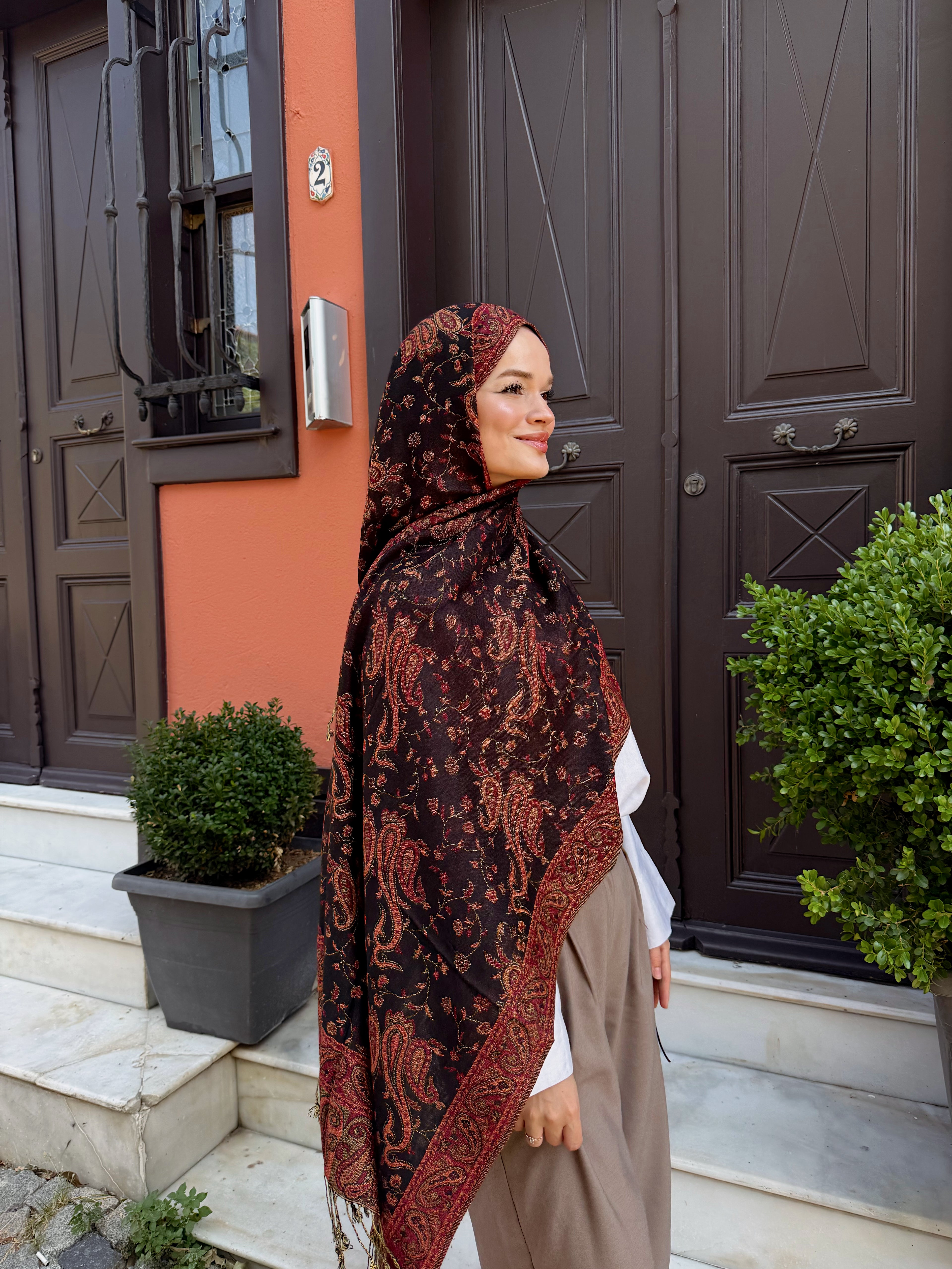 Cashmere Şal- Kor