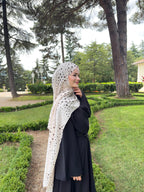 Soft Garden Şal- Polka Cream