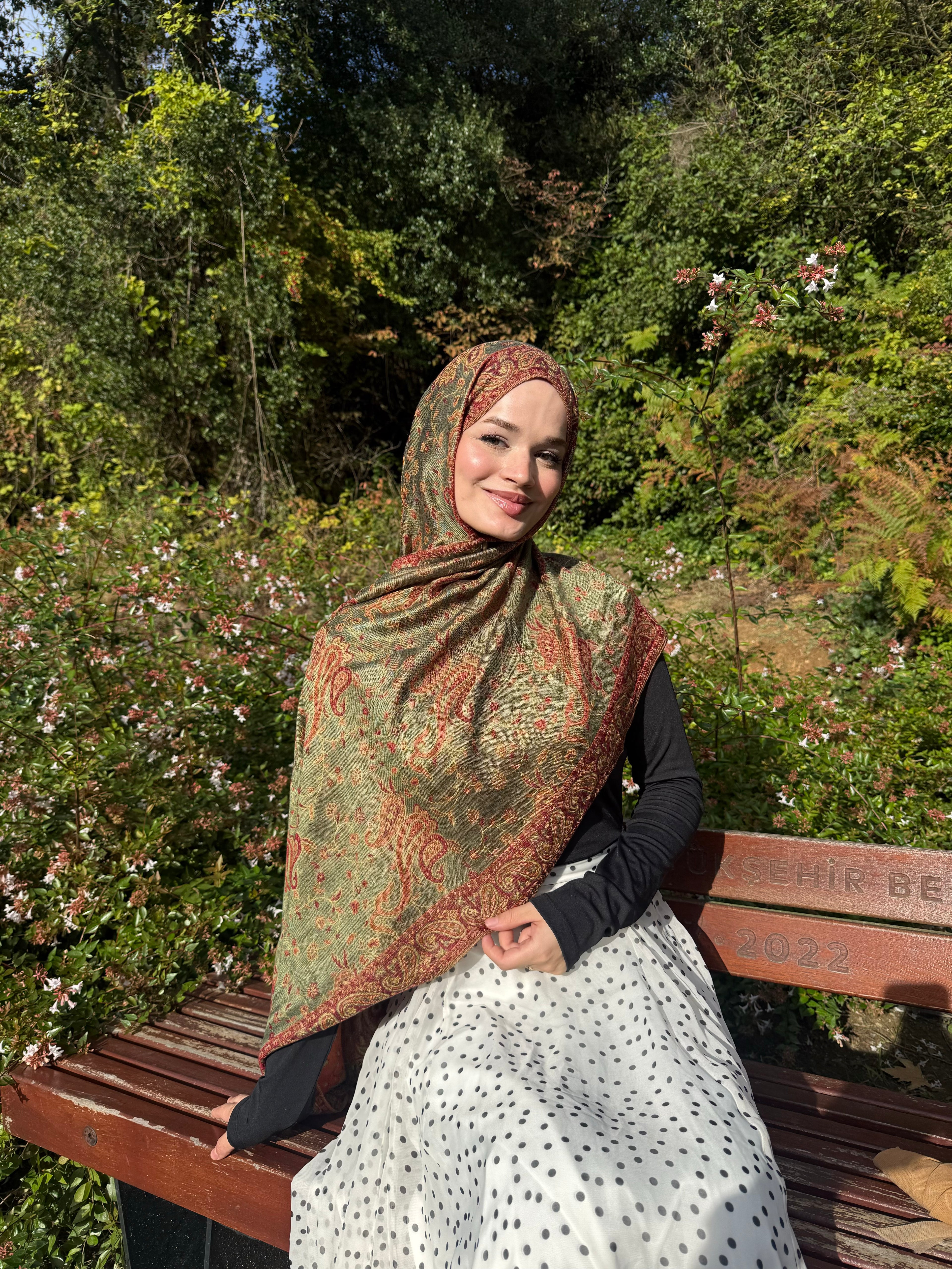 Cashmere- Fıstık / Kaşmir Şal