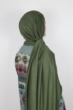 Luxe Penye Şal- Haki