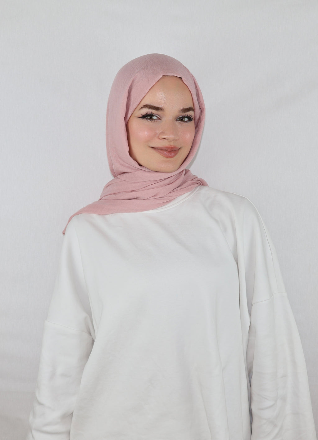 Soft Pamuk Şal Toz Pembe