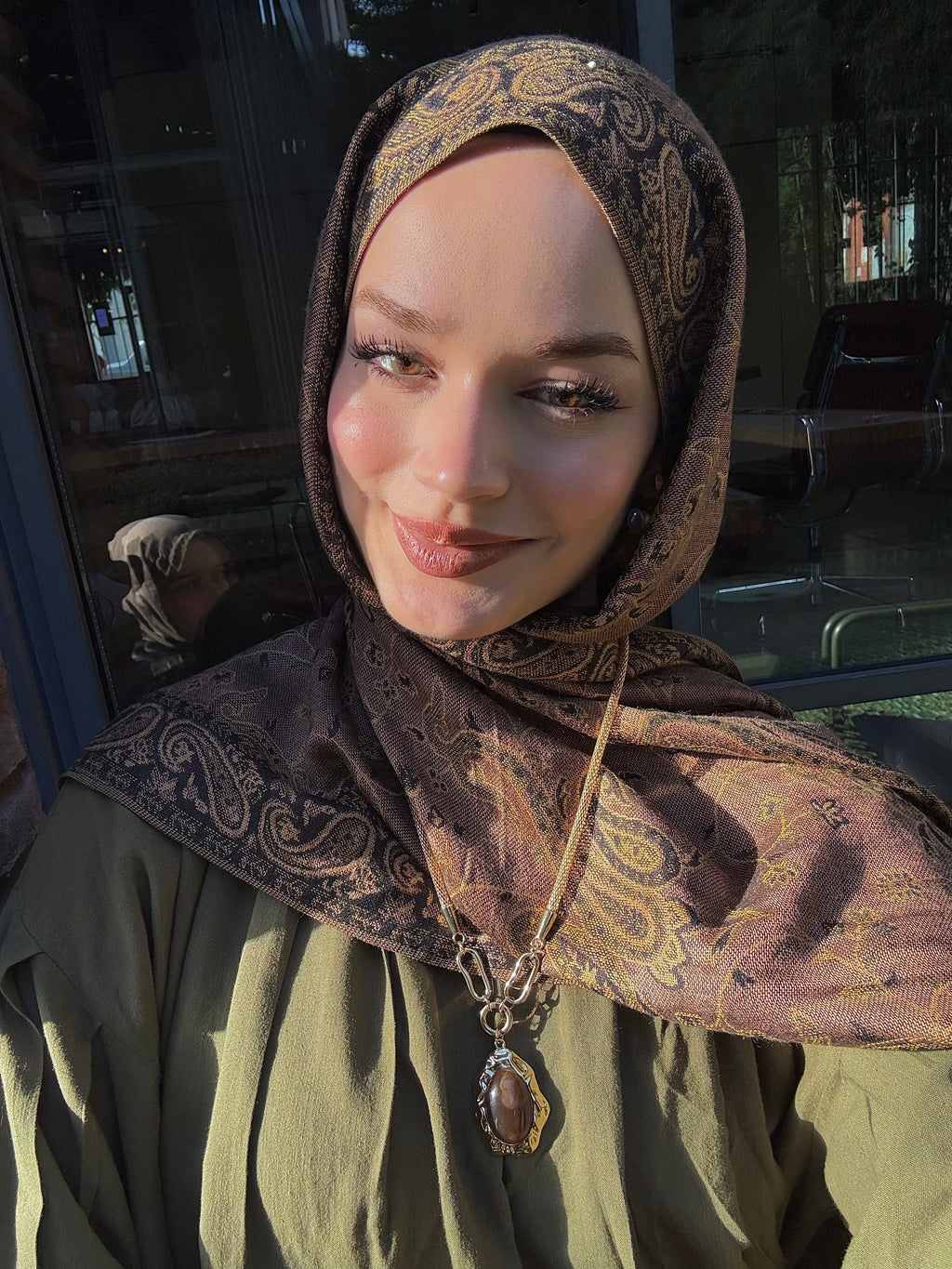 Pashmina Şal- Soft Kestane