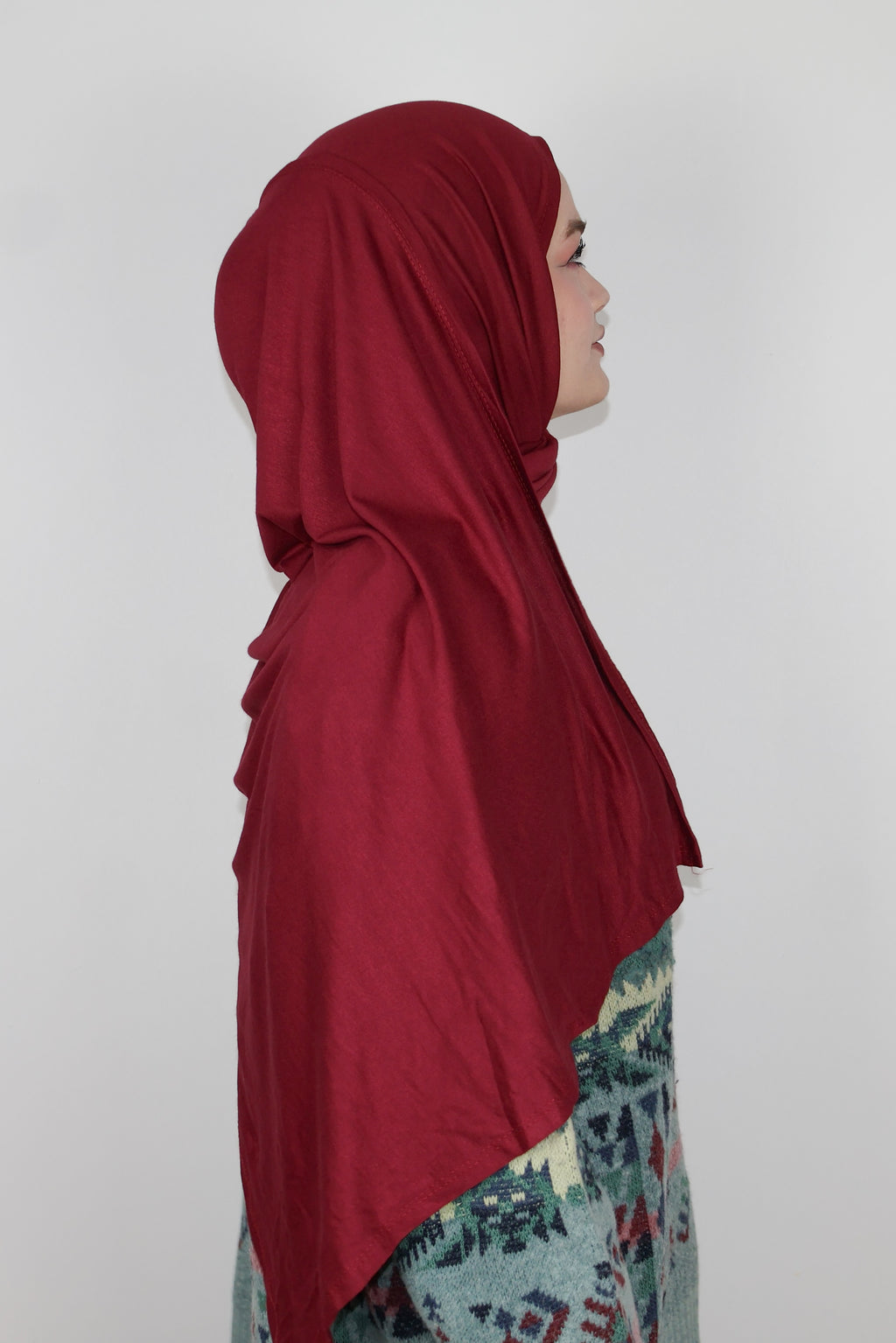 Luxe Penye Şal- Bordo